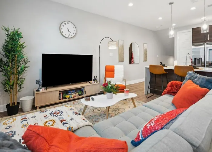 Сasa de vacaciones The Charm 2bd In The Heart Of Magnolia *